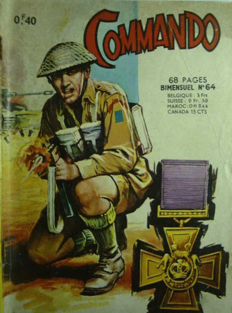 Scan de la Couverture Commando n 64
